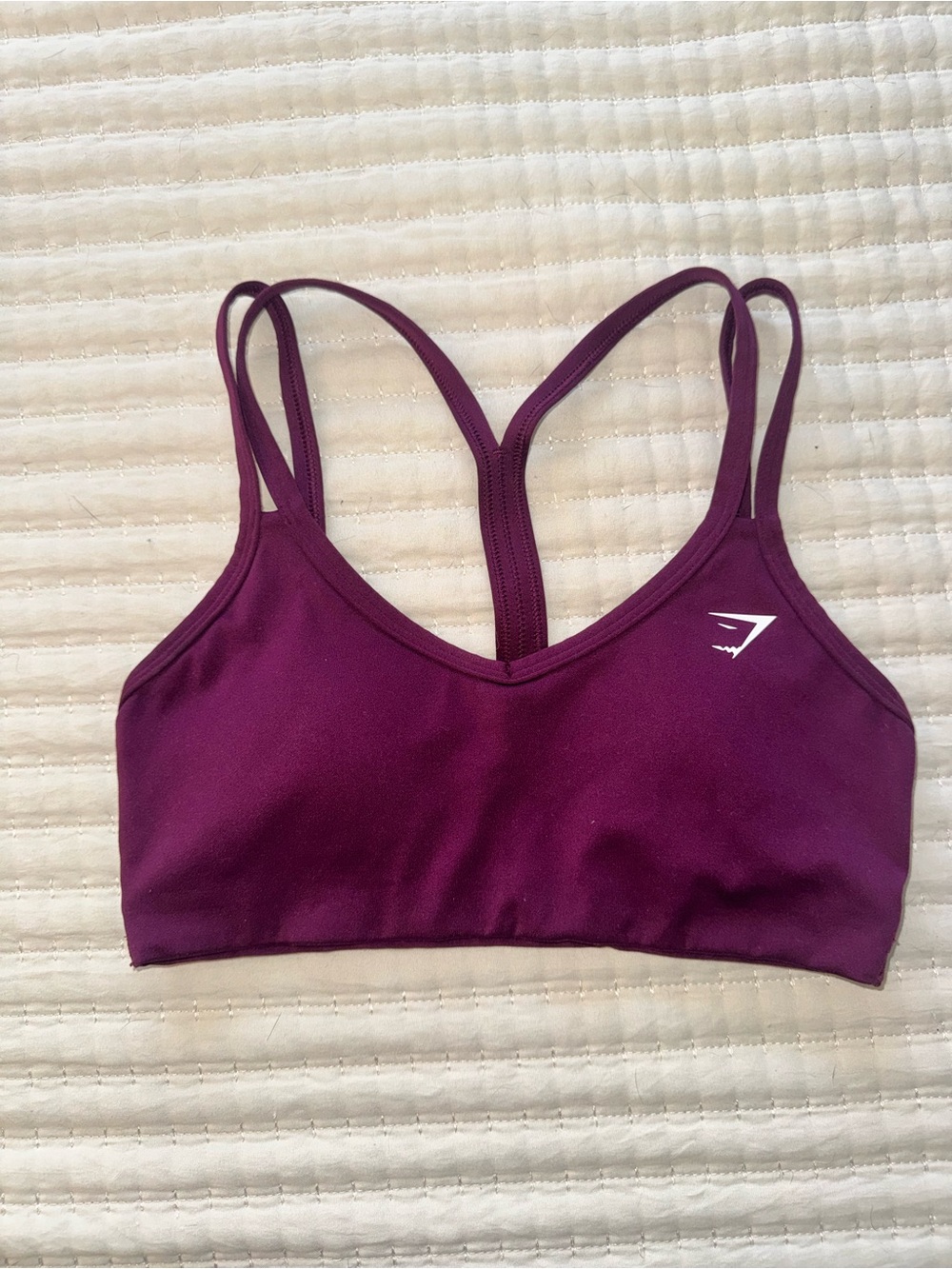 Gymshark Magenta Purple Strappy Sports Bra